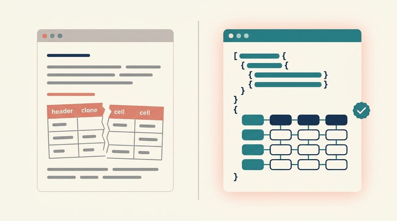 Markdown vs. Structured JSON: Which is Better for RAG?