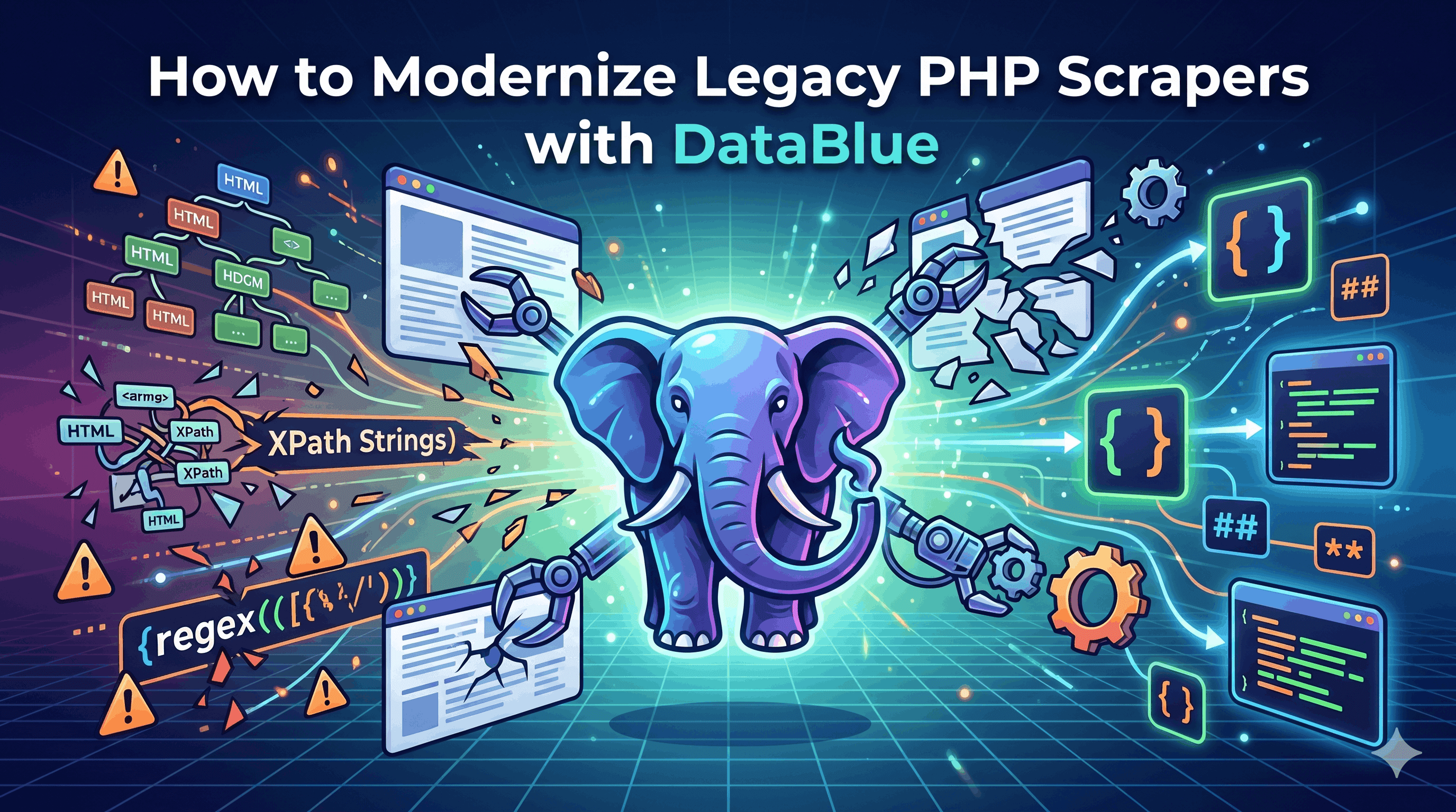 How to Modernize Legacy PHP Scrapers with DataBlue